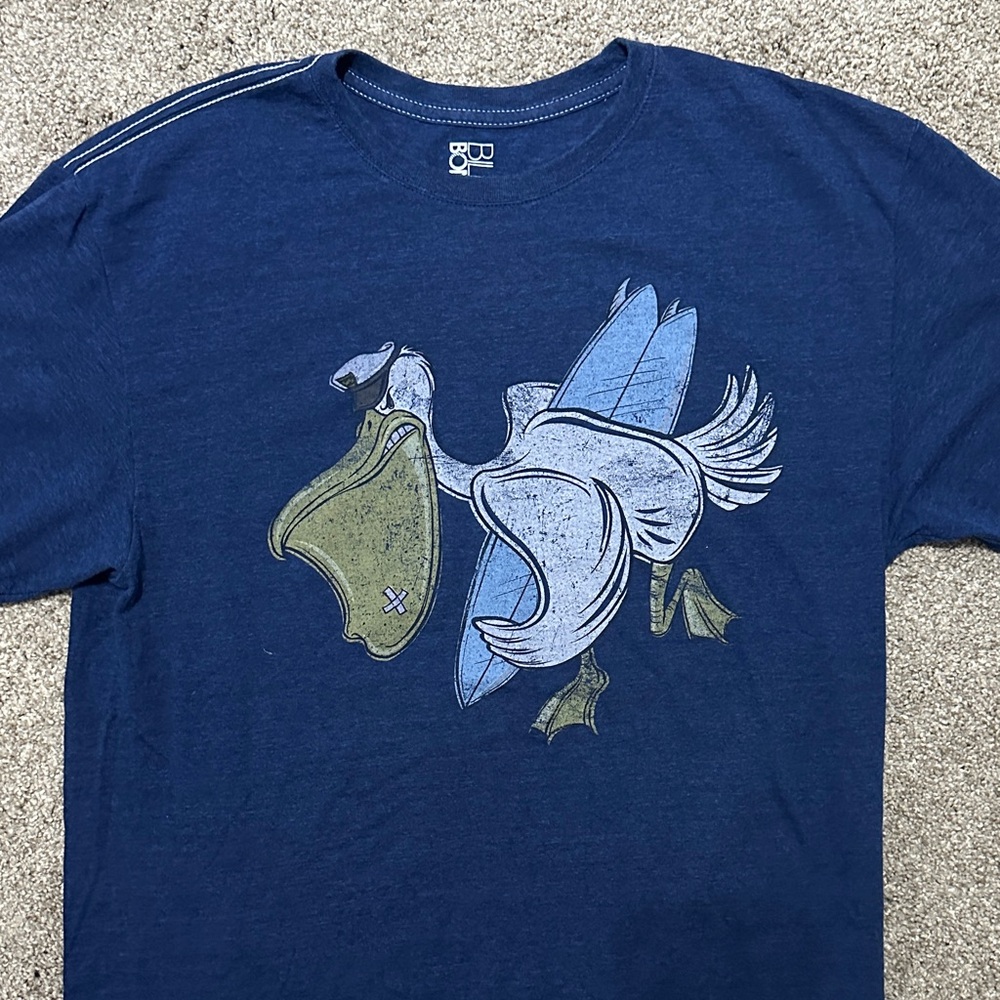 Billabong Navy Graphic Tee